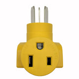 Parkworld 63098 NEMA 10-50P to 6-50R One Piece Compact Electric Oven or Stove to Welder Adapter