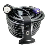Parkworld RV Shore Power 50A Extension Cord Adapter , NEMA 14-50P to SS2-50R Straight Plug for Generator