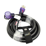Parkworld RV /EV 50A Extension Cord, NEMA 14-50 Extension Cord, NEMA 14-50P to 14-50R Straight Plug for Generator