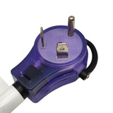 Parkworld 63845 RV 30A Male Plug Splitter to 30A RV and 50A EV, NEMA TT-30P to L5-30R Shore Power Outlet for RV and 14-50R Receptacle for EV (3FT)