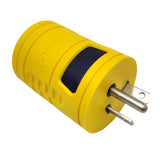 Parkworld 63852 NEMA 6-20P to 5-20R T-Blade 5-15R One Piece Compact Adapter Output 20A 125V