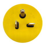 Parkworld 63852 NEMA 6-20P to 5-20R T-Blade 5-15R One Piece Compact Adapter Output 20A 125V