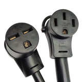 Parkworld 64248 NEMA 14-50P to 6-30R & 14-50R Splitter for 4-Prong RV or EV Charger (3 Feet)