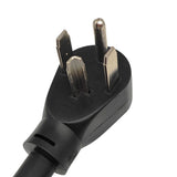 Parkworld 63760 NEMA 14-30P to 10-50R Splitter Cord, NEMA 14-30 Dryer 4-Prong Plug to Stove 10-50 Outlet and 14-30 Receptacle 3 Feet