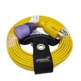 Parkworld NEMA L6-30 Extension Cord, Generator Cord, Flat Generator Cable, Locking 3-Prong, 30 AMP, 250 Volts, 7500 Watts