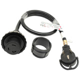 Parkworld RV Shore Power 30A Adapter Extension Cord TT-30P to L5-30R