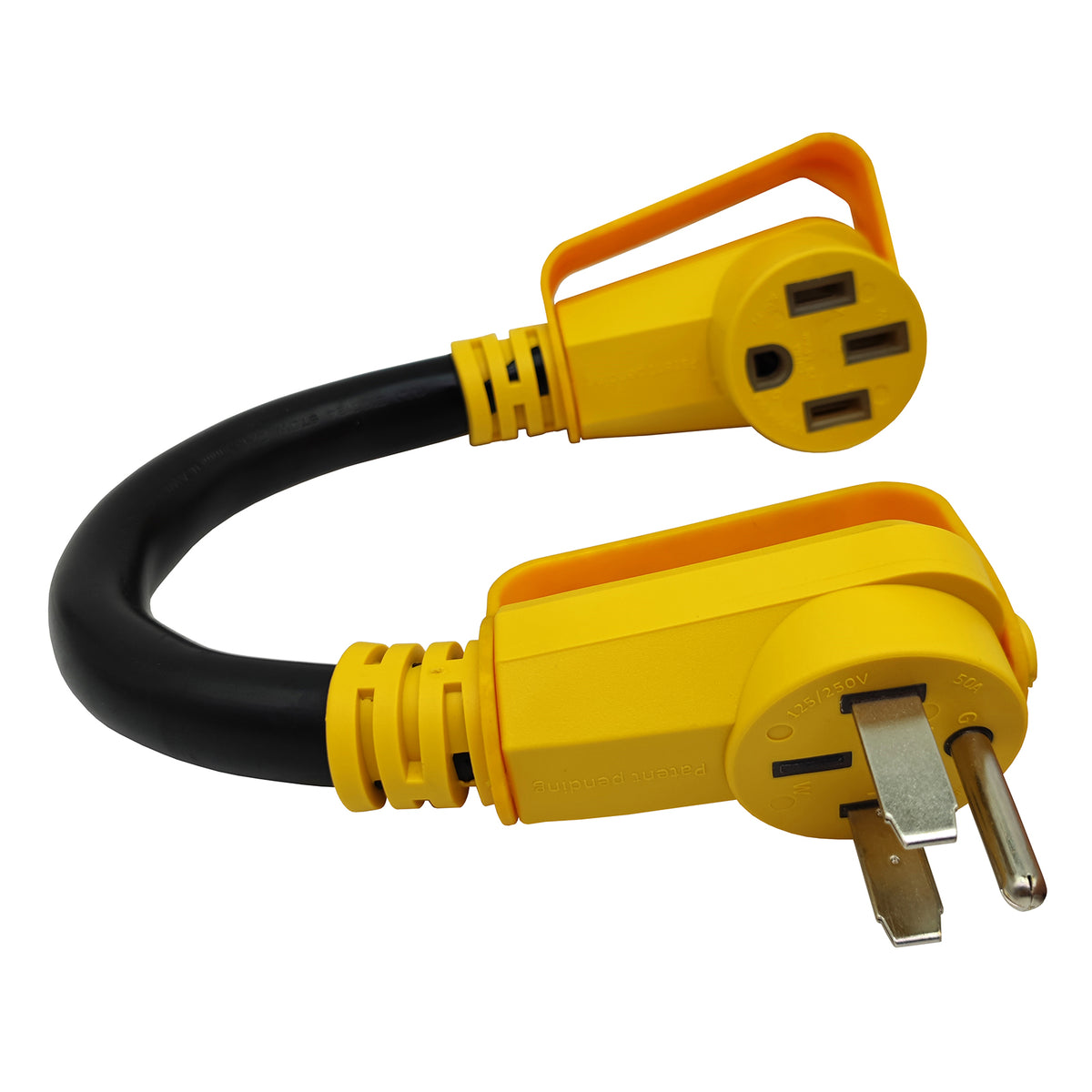 Parkworld 66518A NEMA 14-30P or 14-60P to 14-50R Adapter Cord Only for