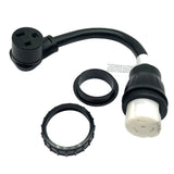 Parkworld 67836 Generator 50A Adapter Cord SS2-50R to 6-50R for Welder & EV, Two Female Ends, 1.5FT