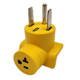 Parkworld 68079 EV Adapter NEMA 14-50P, 14-30P or 14-60P to 5-20R T-Blade 5-15R One Piece Compact Adapter for EV Charger Output 20A 250V