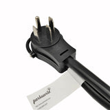 Parkworld 68840 RV Splitter, RV 50A to 30A & 15A V Adapter Cord 14-50P Male to TT-30R & 5-15R Female Tri-Outlet with Lighted 1.5FT