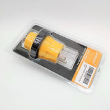 Parkworld 691692 RV Adapter 30A TT-30P Male to Shore Power 30A L5-30R Female with Locking Ring