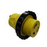 Parkworld 691692 RV Adapter 30A TT-30P Male to Shore Power 30A L5-30R Female with Locking Ring