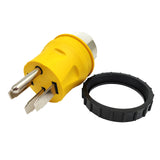 Parkworld 78288 RV 50A Male NEMA 14-50P to CS6364 Generator 50A Twist Lock Female with Locking Ring
