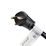 Parkworld 691838 Adapter Cord Welder 50 Amp 6-50P Male Right Angle to 20 Amp L6-20R Locking Connector Female