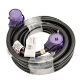 Parkworld RV 30A Extension Cord, NEMA TT-30 with Handle for Recreational Vehicle, Travel Trailer and Camper