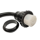 Parkworld RV Shore Power 50A Extension Cord Adapter , NEMA 14-50P to SS2-50R Straight Plug for Generator