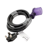 Parkworld Dryer 3 Prong 30A Extension Cord NEMA 10-30P to 10-30R, 30A, 250V, 7500W