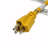 Parkworld 69779 UL Listed NEMA 5-15 Extension Cord 12 Gauge Heavy Duty, Tri Outlet Household Regular 15A 5-15P to (3) 5-15R female3 125V, 20A, 2500W (100FT)