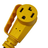 Parkworld EV Extension Cord, Dryer 4-Prong NEMA 14-30 Extension Cord, EV 14-30P to 14-30R, 30A, 125V/250V, 7500W