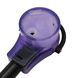 Parkworld 63470 RV 50 amp to 30 amp Adapter Cord, NEMA 14-50P Straight Male to TT-30R Female with Lighted and Handle 1.5FT