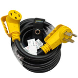 Parkworld EV Extension Cord, Dryer 4-Prong NEMA 14-30 Extension Cord, EV 14-30P to 14-30R, 30A, 125V/250V, 7500W