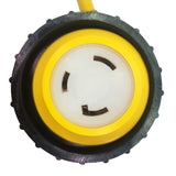 Parkworld 62145 Generator NEMA L5-30R to L5-30R, 3 Prong 30 AMP Female to Female Adapter Cord 18 inches
