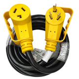 Parkworld EV Extension Cord, Dryer 3-Prong NEMA 10-30 Extension Cord, EV 10-30P to 10-30R, 30A, 125V/250V, 7500W