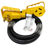 Parkworld EV Extension Cord, Dryer 3-Prong NEMA 10-30 Extension Cord, EV 10-30P to 10-30R, 30A, 125V/250V, 7500W