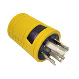 Parkworld 884913 30 AMP Generator Adapter 4-Prong Locking L14-30P Plug to 3-Prong Locking L5-30R Receptacle, Output 30 Amp 125 Volt