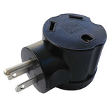 Parkworld 884951 RV Adapter 15 AMP Regular 5-15 Plug to 30 AMP TT-30 Receptacle Right Angle