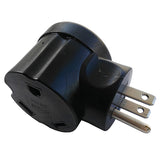 Parkworld 884951 RV Adapter 15 AMP Regular 5-15 Plug to 30 AMP TT-30 Receptacle Right Angle
