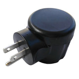 Parkworld 884951 RV Adapter 15 AMP Regular 5-15 Plug to 30 AMP TT-30 Receptacle Right Angle