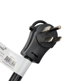 Parkworld 885200 Splitter, RV 50A to 30A & 15A V adapter cord 14-50P male to TT-30R & 5-15R female