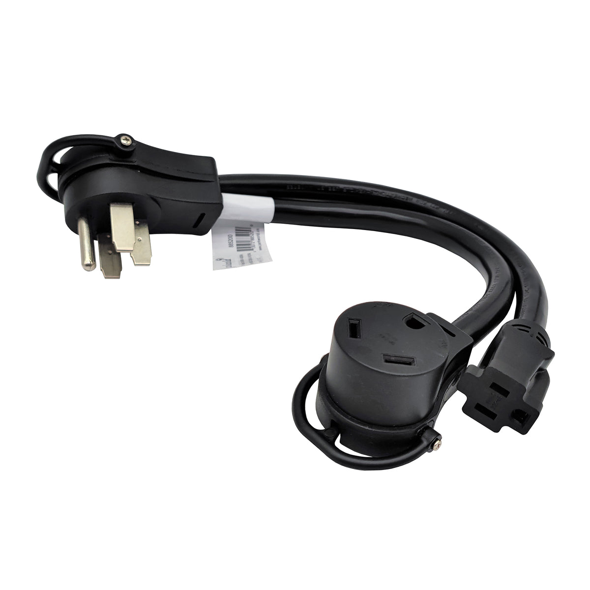 Parkworld 885200 Splitter, RV 50A to 30A & 15A V adapter cord 14-50P m