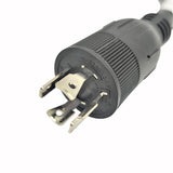 Parkworld 885262 Generator Adapter Cord 4-Prong Locking 20 AMP L14-20 Plug to 30 AMP Locking L14-30 Receptacle, 1FT
