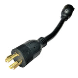 Parkworld 885286 Generator Adapter Cord 4-Prong Locking 20 AMP L14-20 Plug to 3-Prong Locking 30 AMP L5-30 Receptacle