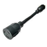 Parkworld 885286 Generator Adapter Cord 4-Prong Locking 20 AMP L14-20 Plug to 3-Prong Locking 30 AMP L5-30 Receptacle
