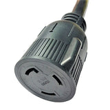 Parkworld 885286 Generator Adapter Cord 4-Prong Locking 20 AMP L14-20 Plug to 3-Prong Locking 30 AMP L5-30 Receptacle