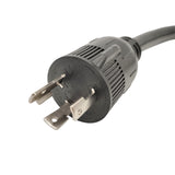 Parkworld 885392C Welding Adapter cord L6-30 Plug 3-Prong 30A Locking Male to 6-50 straight Receptacle 50 AMP Female (1.5FT)