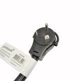 Parkworld 885446 NEMA TT-30P to L14-30R Adapter Cord, RV 30A TT-30 Male Plug with Handle to Generator 30A 4-Prong L14-30 Female Receptacle