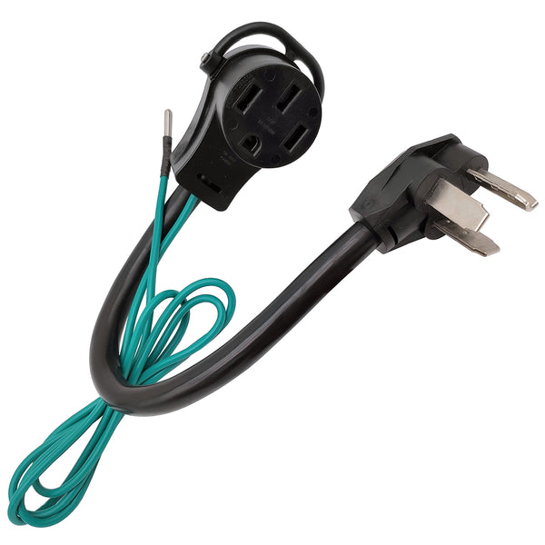 Parkworld 885521A AC Adapter Cord NEMA 10-30P to 14-50R, Both for EV Charger and RV Camper