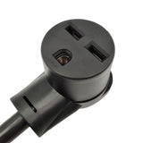 Parkworld 885569 Shore Power 50A Male SS2-50P to 6-30R Welder Right Angle Female 30A Adapter Cord 1FT