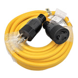 Parkworld NEMA L6-20 Extension Cord, Locking 3-Prong, 20 AMP, 250 Volts, 5000 Watts