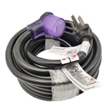 Parkworld Dryer 3 Prong 30A Extension Cord NEMA 10-30P to 10-30R, 30A, 250V, 7500W