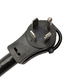 Parkworld 886191 RV 50 AMP Splitter Adapter NEMA 14-60P Male Plug to (2) 14-60R Female Connector (Black, 3FT)