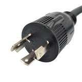 Parkworld 886450 Welding 30A Adapter cord L6-30 Plug 3-Prong Male to 6-30 Receptacle Female