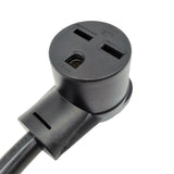 Parkworld 886450 Welding 30A Adapter cord L6-30 Plug 3-Prong Male to 6-30 Receptacle Female