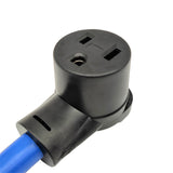 Parkworld 886702 Welder 40AMP Adapter Cord 6-30P Male to 6-50R Female (Right Angle Connector)