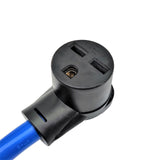 Parkworld 886757 Adapter Cord Dryer 14-30P Male Right Angle to Welder 6-30R Female