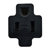 Parkworld 79551 NEMA 5-15 Port Plug Assembly Power Inlet, NEMA 5-15P to 5-15R 1.5FT